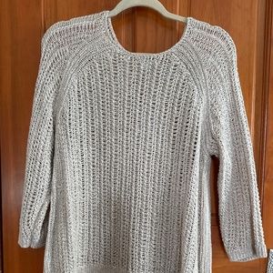 NWOT J Jill fisherman’s sweater, size small